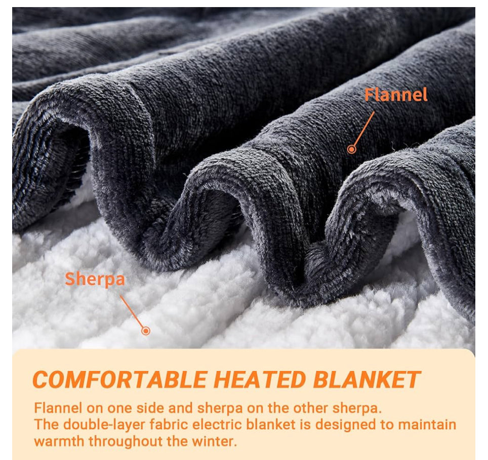 Heated throw